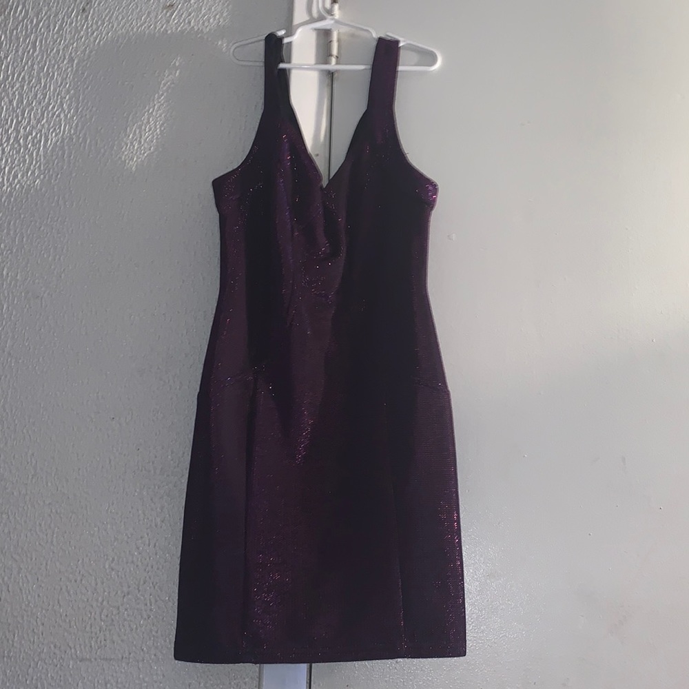 Forever 21 -metallic purple dress